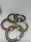 Pulseras de nylon con cierre e imán