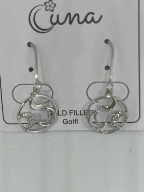 Pendientes tres lunas