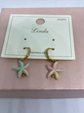 Pendientes estrella de mar 3