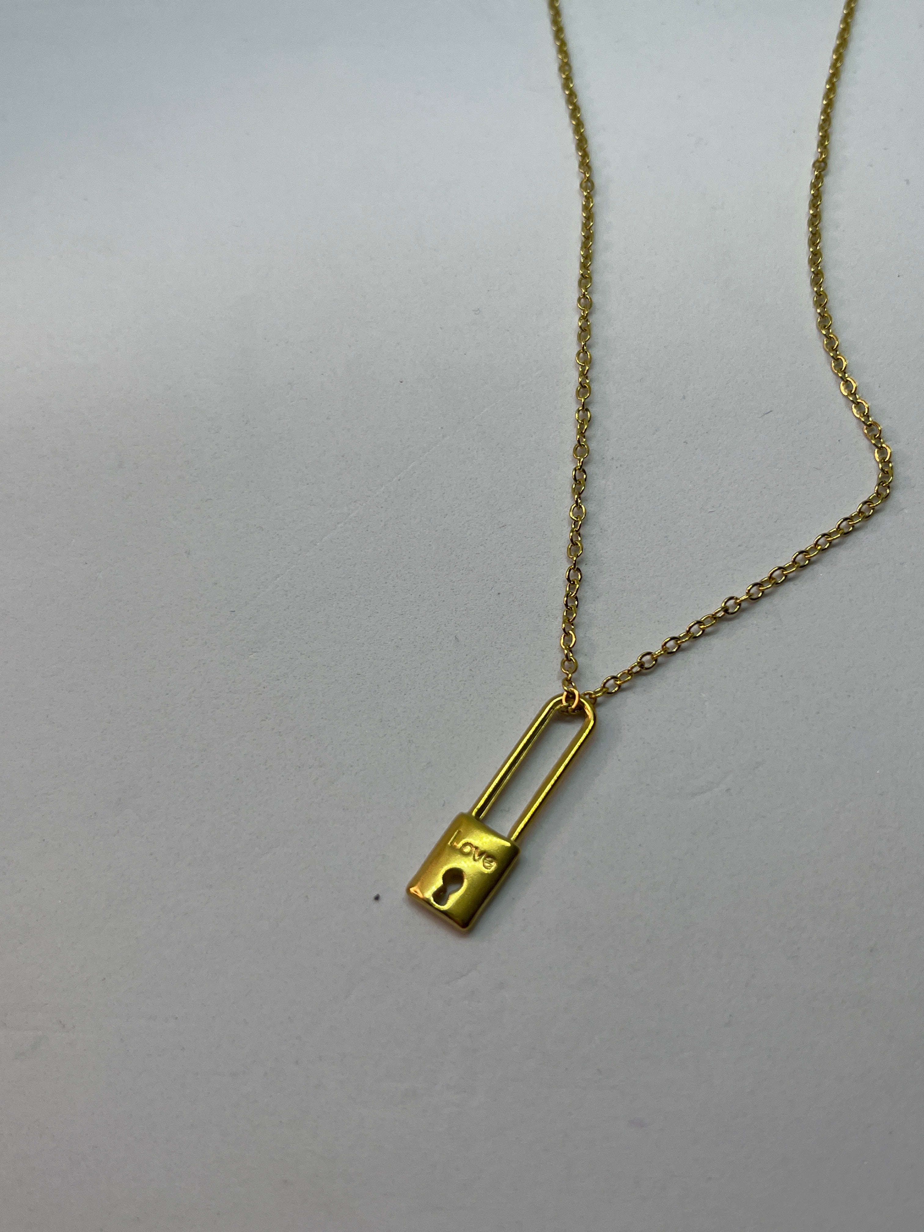 Colgante candado love