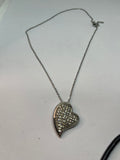 Colgante corazón brillante