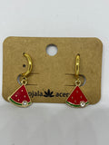 Pendientes sandía