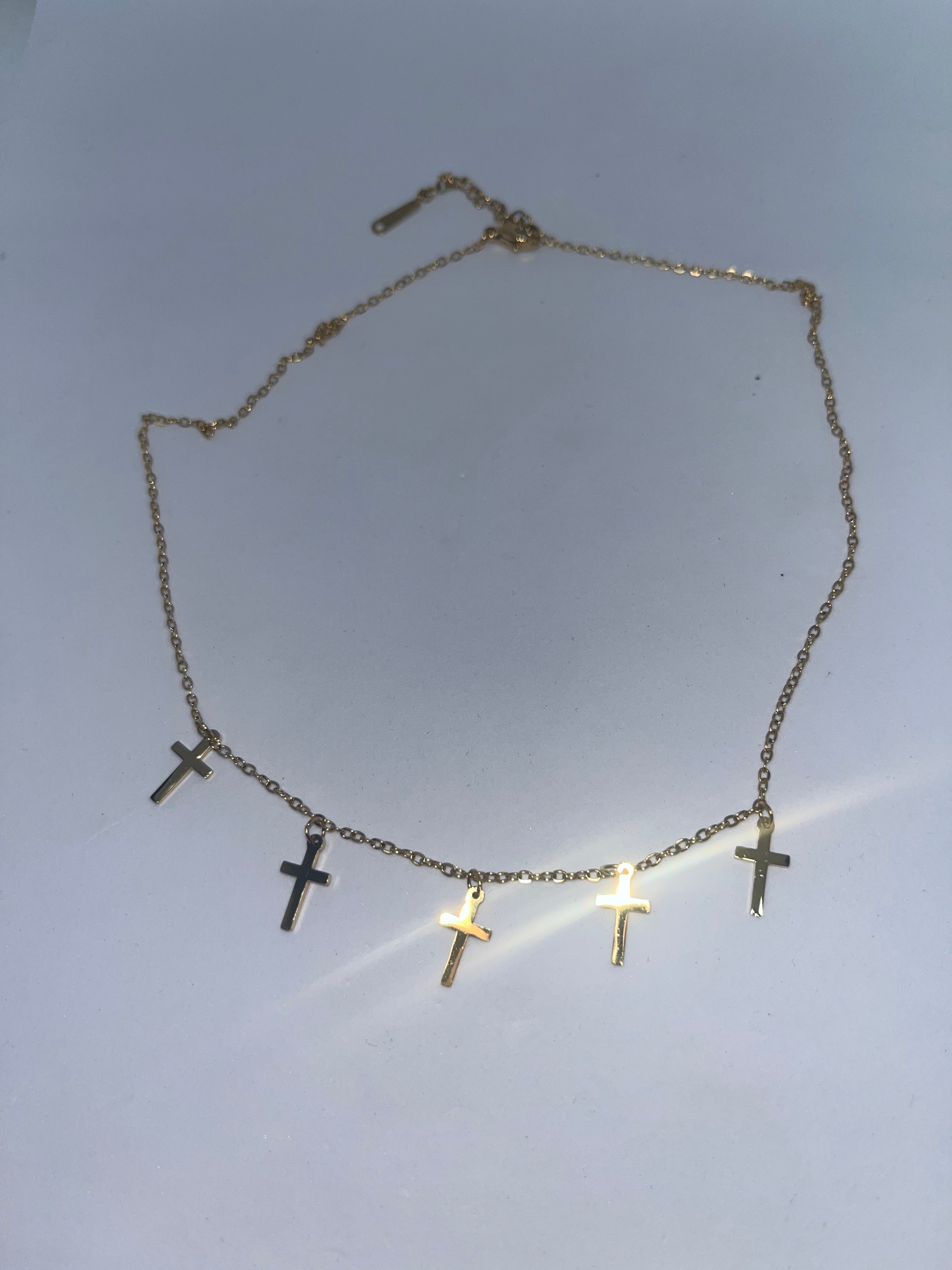 Collar 5 cruces