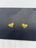 Pendientes mini corazón