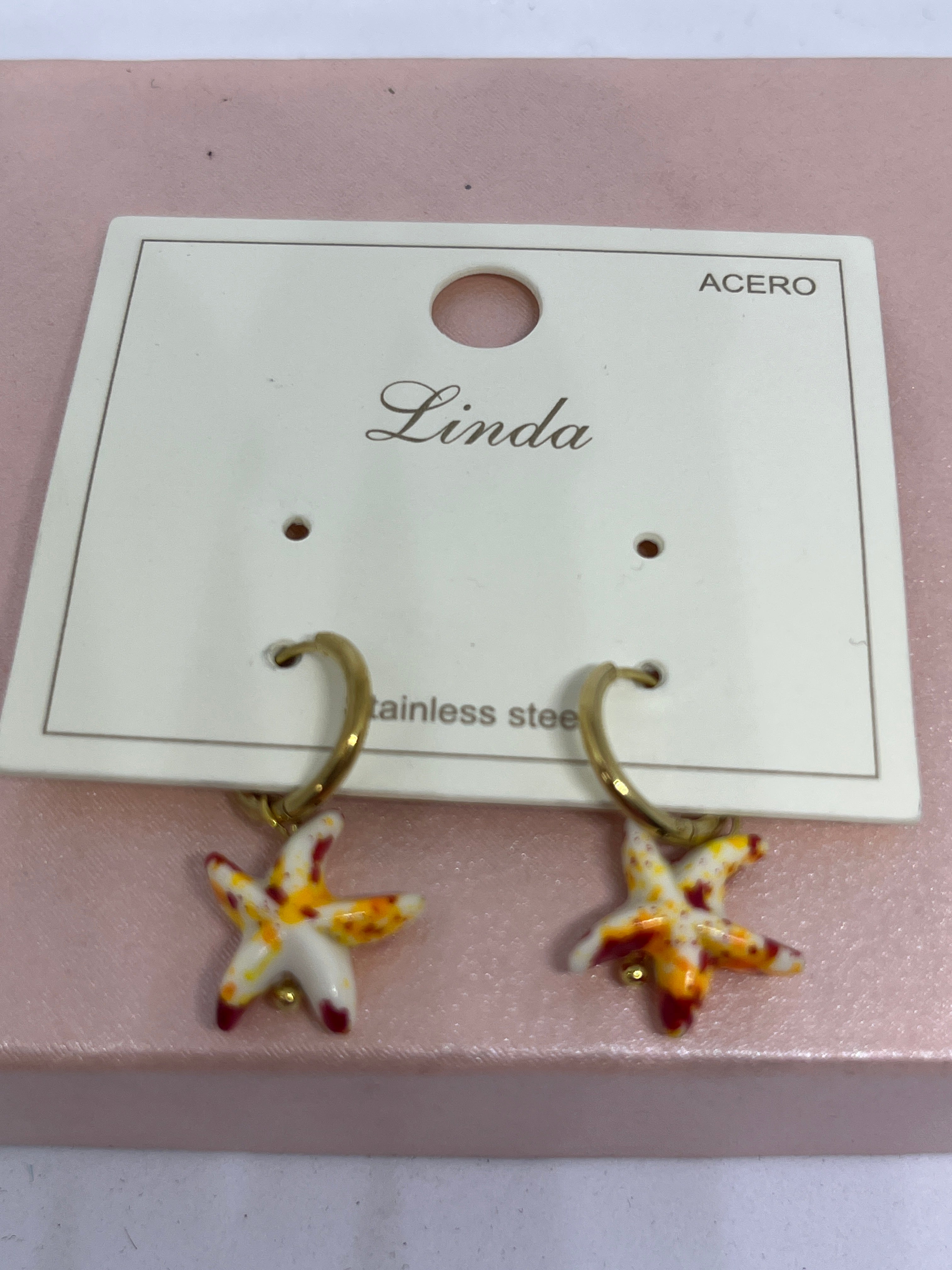 Pendientes estrella de mar 1