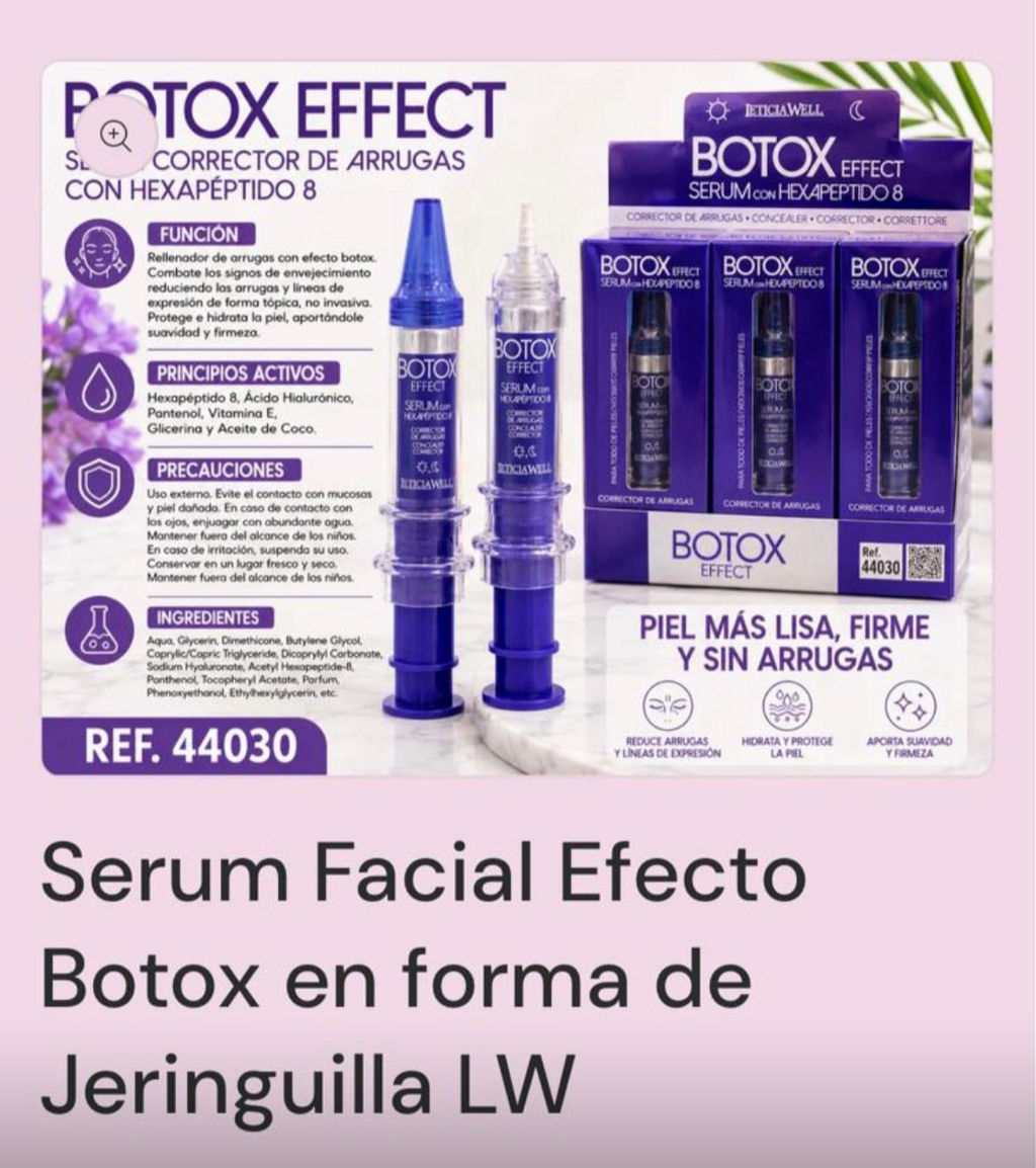 Botox sérum