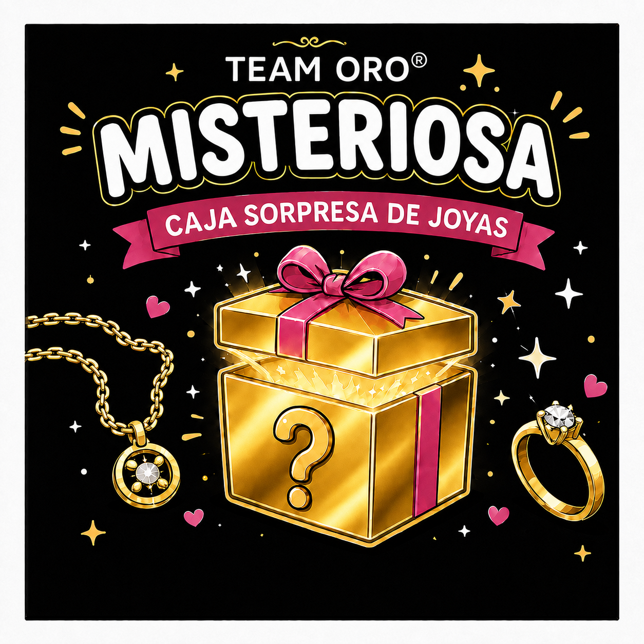 Caja sorpresa Team Dorado