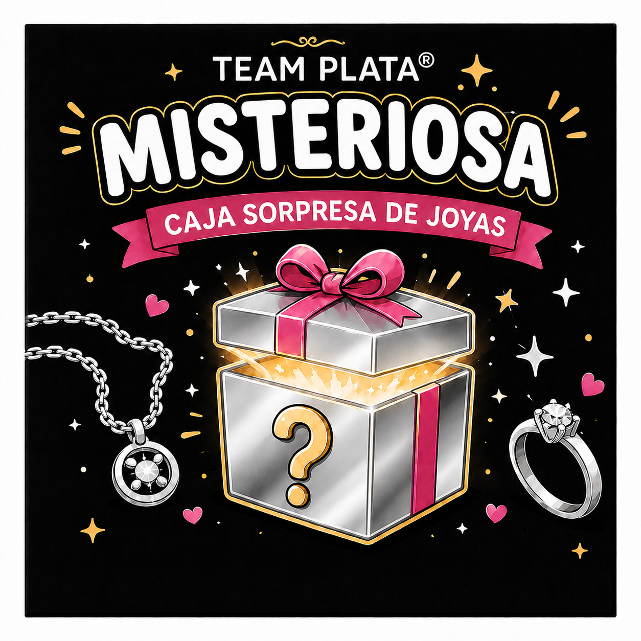 Caja sorpresa Team Plata