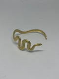 Pulsera serpiente dorada