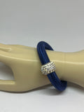 Pulsera nylon azul