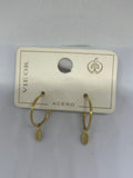 Pendientes de viento hoja