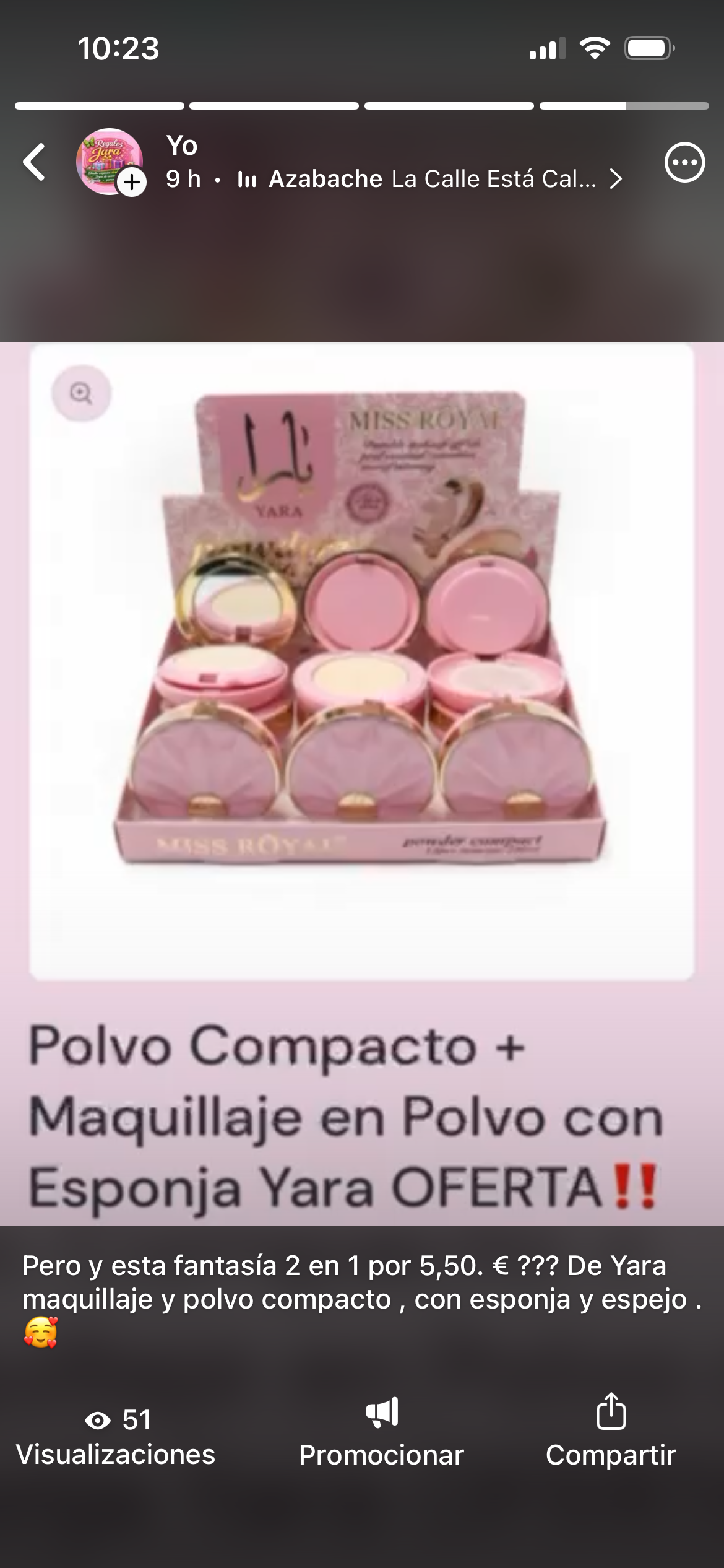Maquillaje Yara